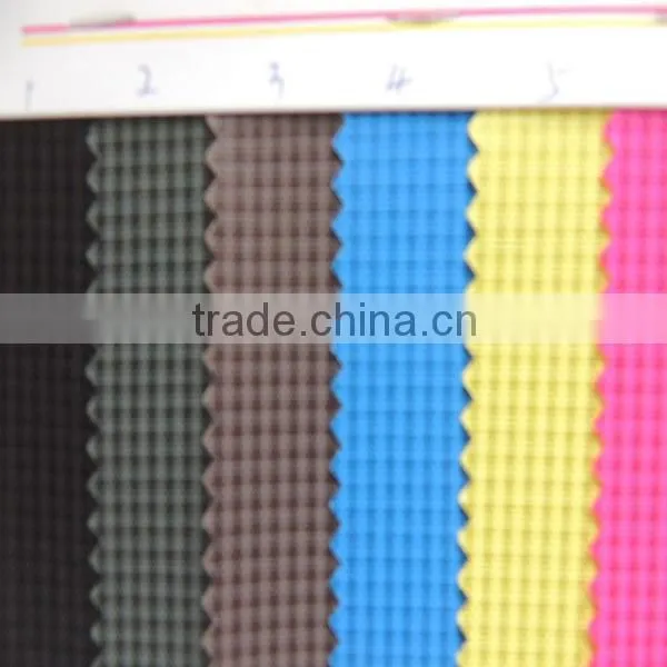 Coated 100% Polyester Yarn Dyed Twill Fabric photo-2