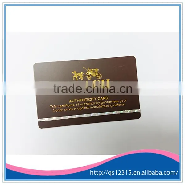 CR80 Glossy PVC Plastic Cards With Signature Pannel Printing photo-4