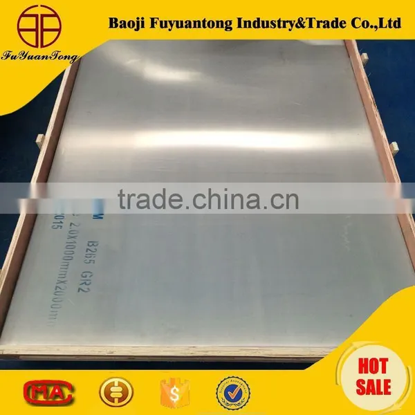 Factory Selling Astm B265 6al4v Titanium Plates / Sheet photo-2