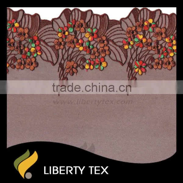 Exquisite Petal Lines Lace Colorful Small Flower Embroidery Design photo-3