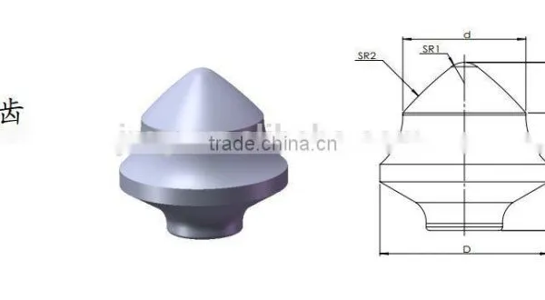 Asphalt Concrete Tungsten Carbide Road Pick photo-6