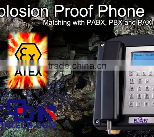 Heavy Duty Industrial Emergency Phone With SOS Vandal Resistant Telephone KNEX1 photo-3