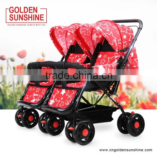 Twins Stroller With Neck And Neck |Baby Pram For Double Baby | Puchahir| Carriage |Pram