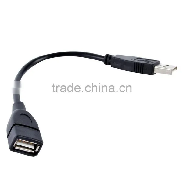 2016 New Arrival USB 2.0 A Male to A Female Extension Extender Black Cable photo-4