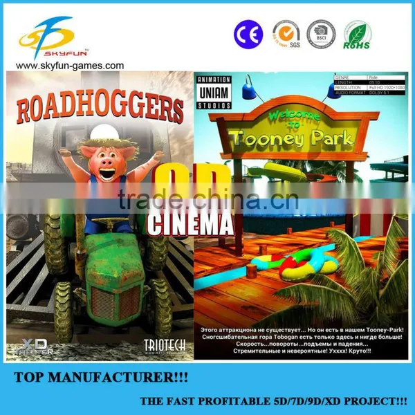 9d Cinema/truck Mobile 9d Cinema Equipment