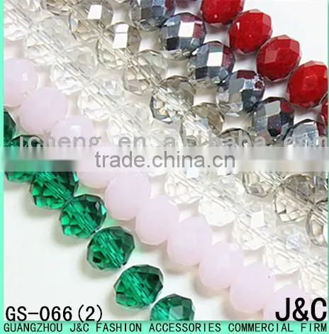 8mm All Kinds of Color Flat Shaped Glass Beads photo-3