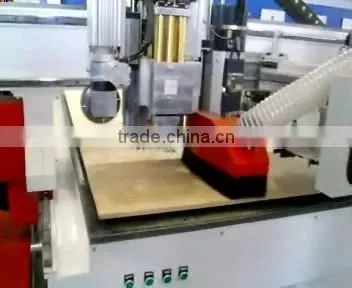 Shandong HSD Spindle 1325 Wood Milling Machine CNC Machine ATC CNC Router With Gang Drill & Saw photo-2