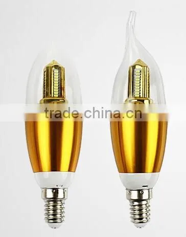 E14 high quality LED candle bulb crystal lamp droplight CE ROHS from zhongshan china lighitng factory