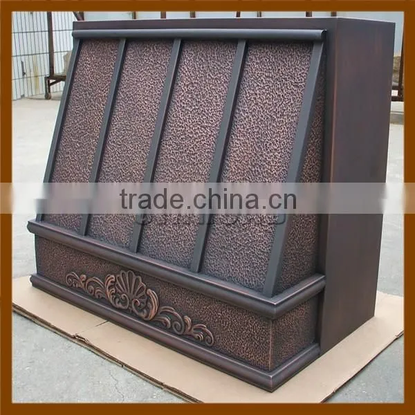 China Supplier Kitchen Appliances Island Cooker Hoods Cheap Copper Kitchen Hood photo-2