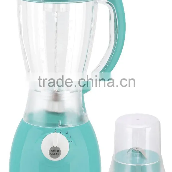 1.5Ltr 400W Kitchen 7025 Full Copper Switch Button Motor Blender Set With Plastic Jar photo-2