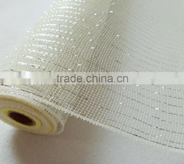 beige color flower netting wrap,color flower netting wrap,net wrap for flower