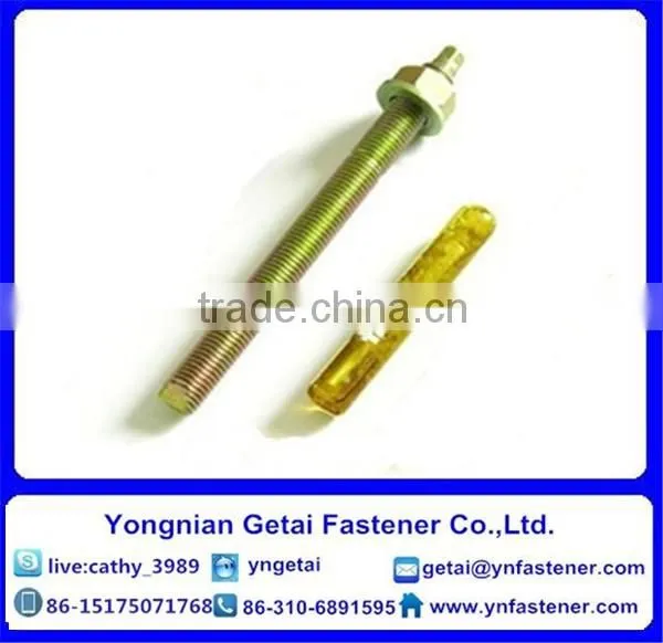 Chemical Anchor, Electro Galvanized Wedge Anchor, Color-zinc Plated Wedge Anchor With Good Quality photo-5