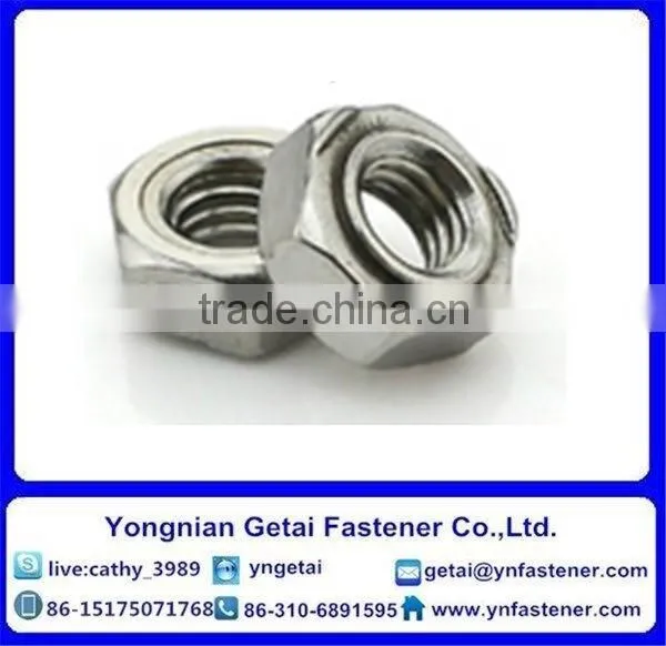 Hot Dip Galvanizing Hexagon Weld Nuts photo-2