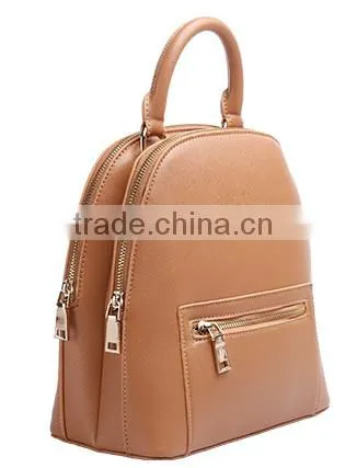 Offering Pu Leater Ladies Fashion Small School Backpack ( T212) photo-3