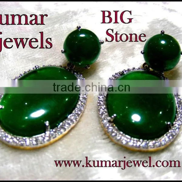 Semi Precious Stone Earring