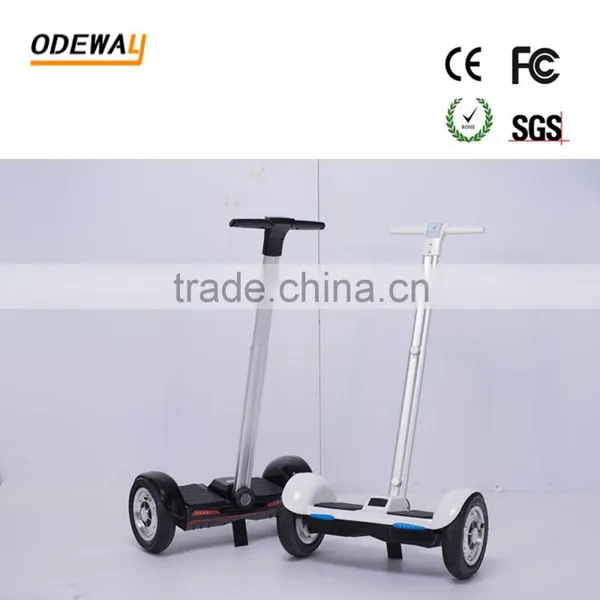 Stable Performance 10 Inch Tire Handle Self Balance Scooter With LED Light photo-4