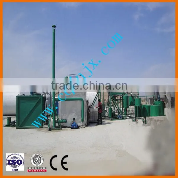 New Condition Used Engine Oil Refining/waste Motor Oil Negative Pressure Distillation Plant