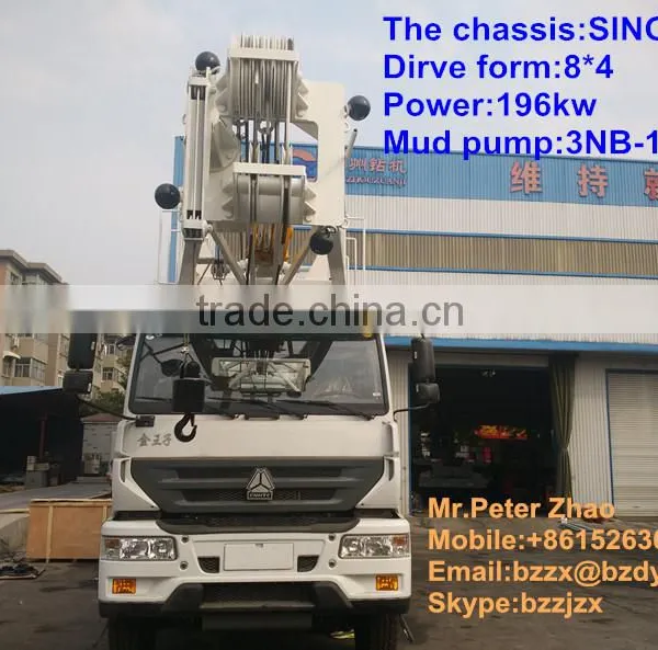 Hot Selling in Oversea Market!! BZC600BZY Truck Mounted Drilling Rig photo-2