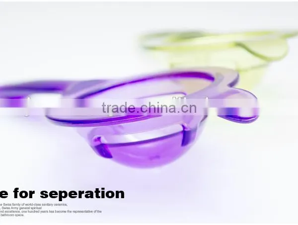New Design High-quality Colorful Silicon Egg Tool Egg White Separater Egg Yolk Separator Separates Spoon photo-3