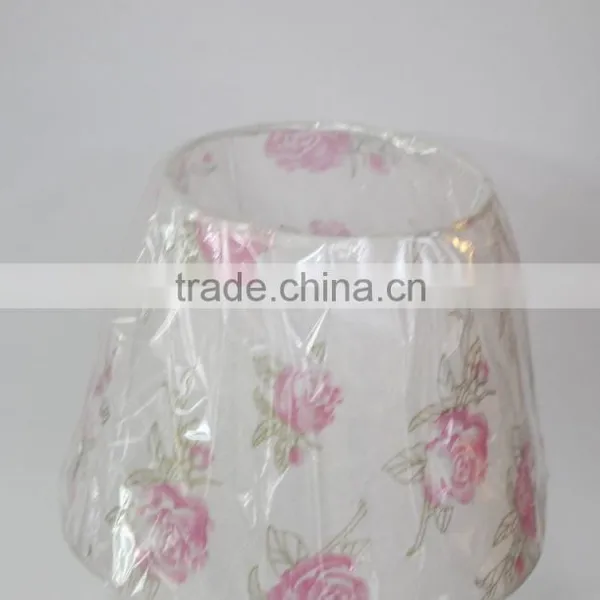No.1 Yiwu Exporting Commission Agent Wanted Modern Rose Printed European Bedside Lamp/desk Lamp photo-2