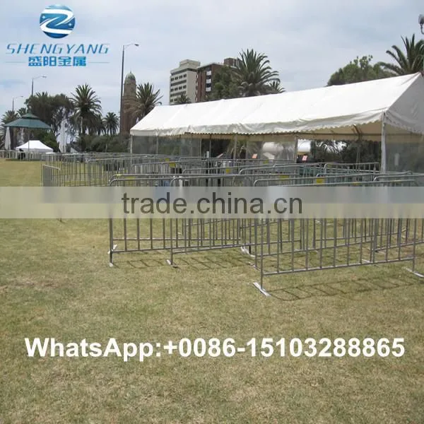 Galvanized Pipe Temporary Modular Barricades Fence photo-3