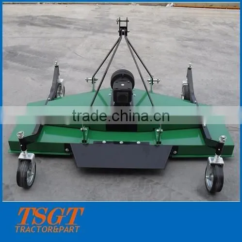Tractor implement finishing mower