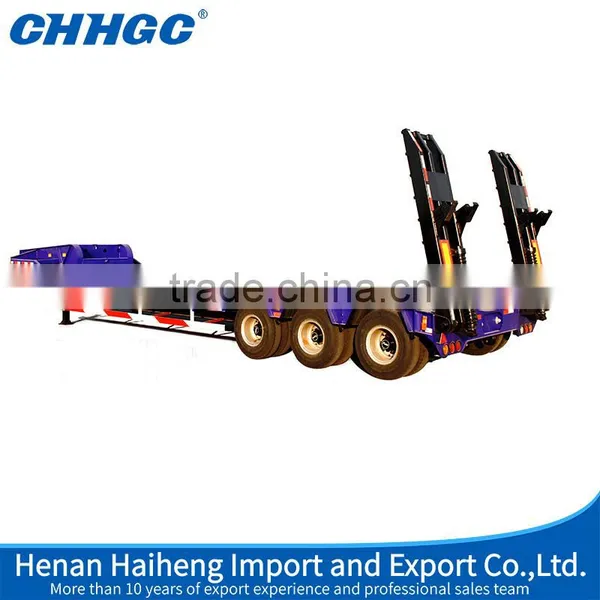 40Ton Low Loader Semi Trailers Light Loading Trailers photo-4