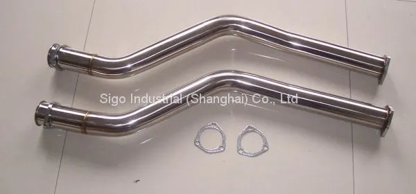MerTop Race B** 3 SERIES E46 M3 EXHAUST BACK BOX CATBACK (TITANIUM COATED TIPS) photo-5