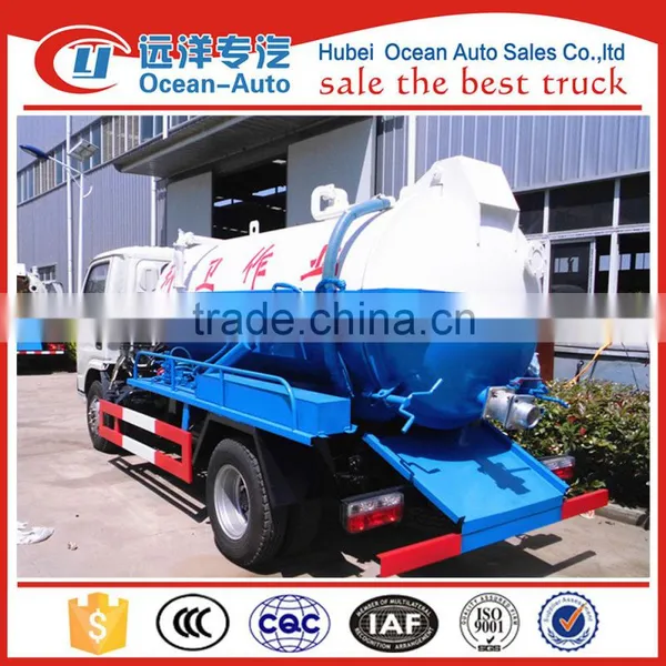 DF 4 Cubic Meters Sewage Truck, Small Sweage Truck for Sale photo-4