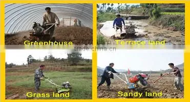 Good Quality Multi-functions 105FC Rotary Hoe Tiller Cultivator With Reaper photo-6