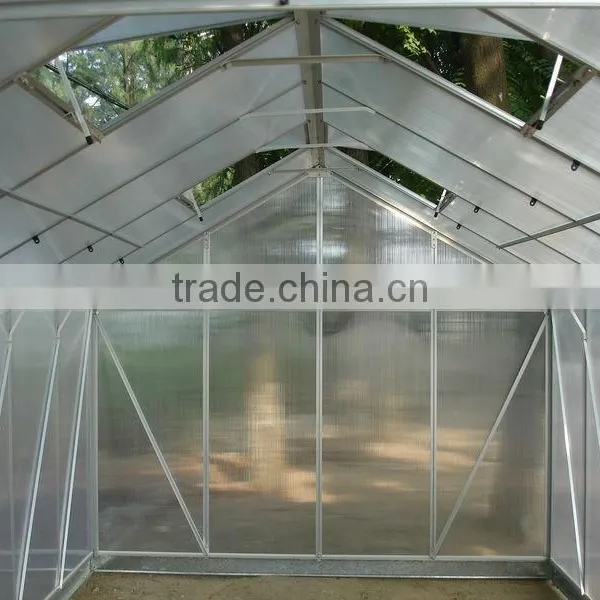 6mm PC Sheet Garden Greenhouse With Strong Aluminium Frame photo-5