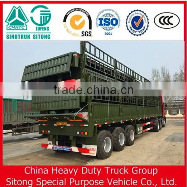 Jinig Liangshan Trailer Factory Direct Sale Dropside Semi Trailer photo-2
