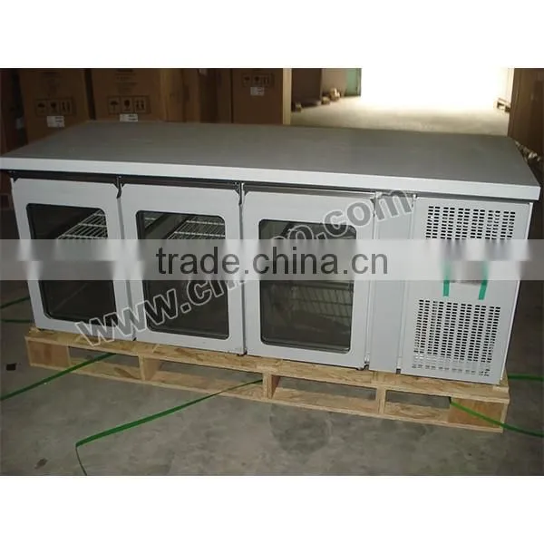 304 Stainless Steel Small Electric Refrigerator/General Electric Refrigerator/Glass Door Mini Refrigerator photo-2