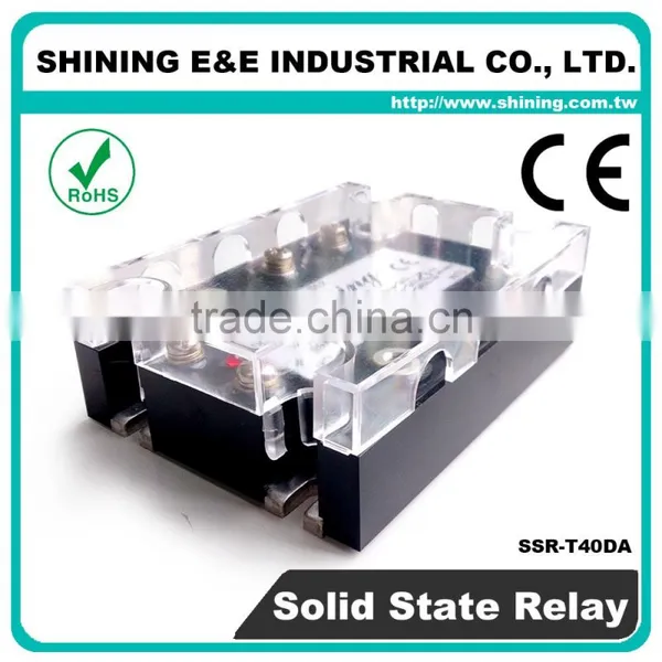 SSR-T40DA 40A Three Phase DC to AC Industrial Solid State Relay photo-3
