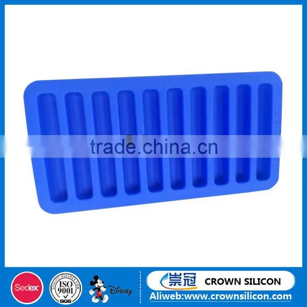 Food Grade Bar Shape Silicone Ice Cube Tray photo-3