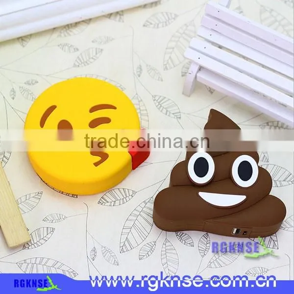 2016 Emoji Unicorn Emotion Power Bank Emotion Power Bank External Battery Unicorn Funny Cry Tear Kiss Poop photo-4