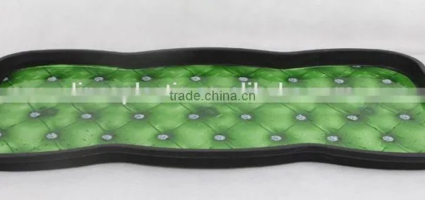 Plastic Rectangular Shoe Tray With Foot Design photo-3