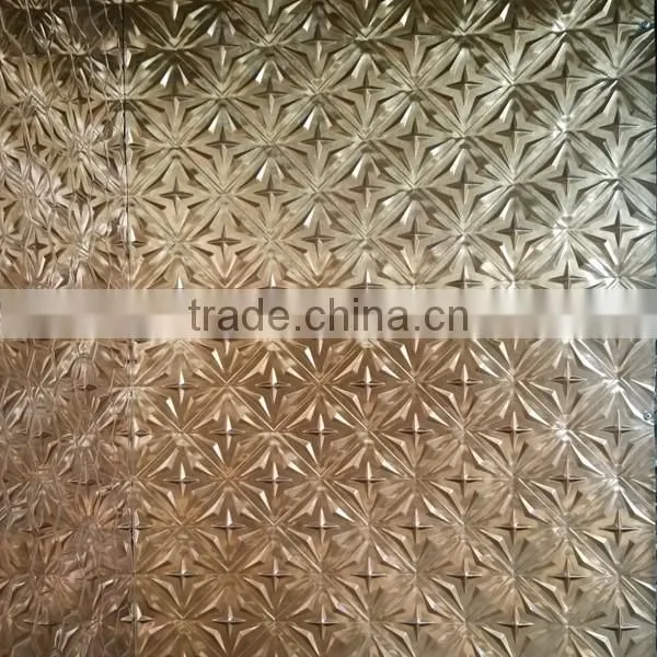 4x8 Color Coated Hairline Stainless Steel 2MM Embossed Copper Sheet photo-5