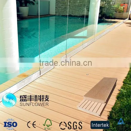 WPC Decking Composite Decking Wpc Plank for Outdoor photo-3
