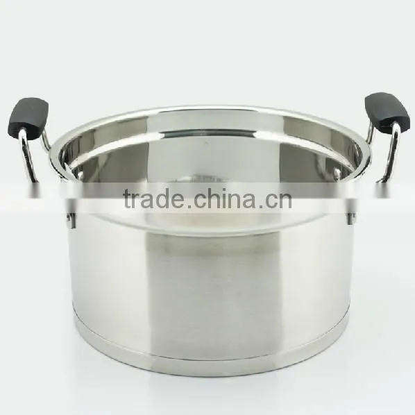 SS18/8 Stainless Steel Cooking Pot /saucepot photo-3
