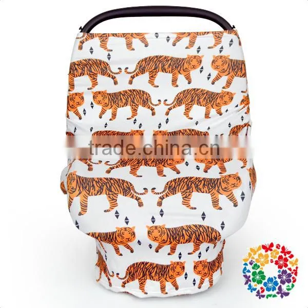 Infant Multipurpose Poncho Car Seat High Chair Shopping Cart Protector Stretch Car Seat Cover Nursing Cover photo-2