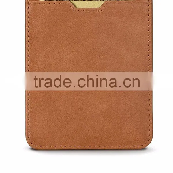 100% Genuine Cowhide Leather Rfid Card Holder Credit Bank Card Holder photo-4