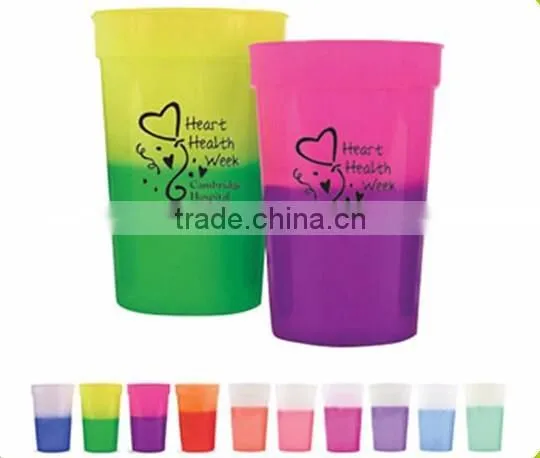 Plastic Fluroescent Glow in Dark Drinking Cup photo-3