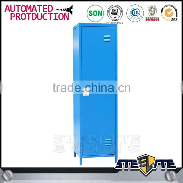 One Door With Star Kids Metal Locker Clothes Cupboard Design photo-4