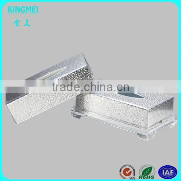 Acrylic Custom Colored Printed Tissue Box, Acrylic Napkin Paper Holders, Novelty Tissue Paper Boxes photo-6