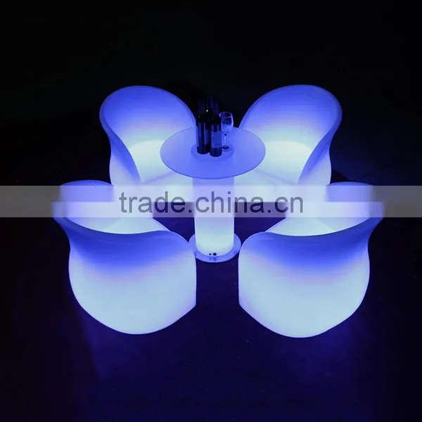 Interior Decorator Flower Lounge Chair With Led Light and IR Remote Control photo-2