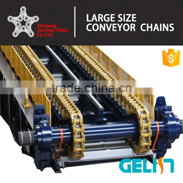 BWJ Series Heat Treatment Industrial Apron Feeder Conveyor Chain photo-5