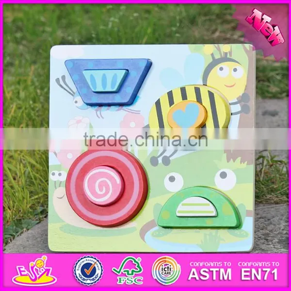 2017 New Product Diy Animals Wooden Kids Puzzle Toy W14D027 photo-3
