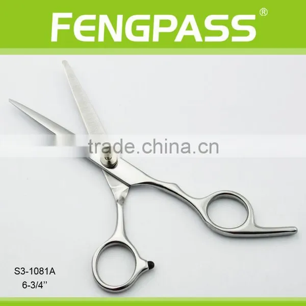 S3-1081A 6-3/4" Inch 2CR13 Stainless Steel With PP Handle Hair Cutting Barber Scissors photo-2