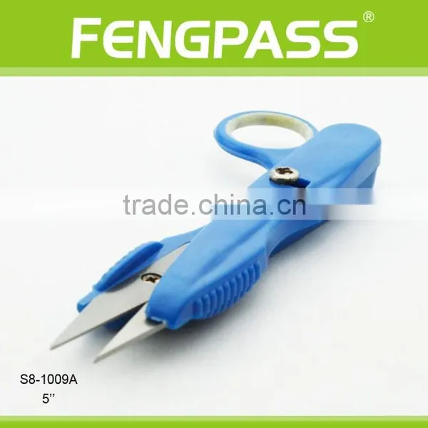 S8-1009A 5" 2Cr13 Stainless Steel Blade With PP+TPR Plastic Handle Sheep Scissor photo-3